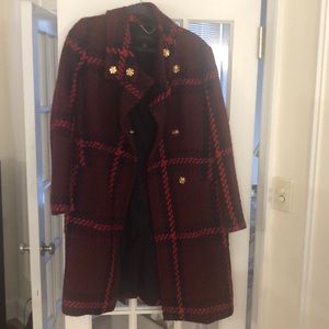 Ann Taylor Plaid Coat